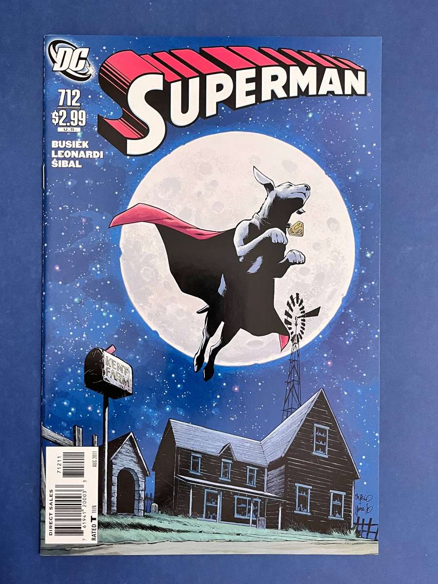  Superman DC Comics #712 | Krypto Cover Issue 