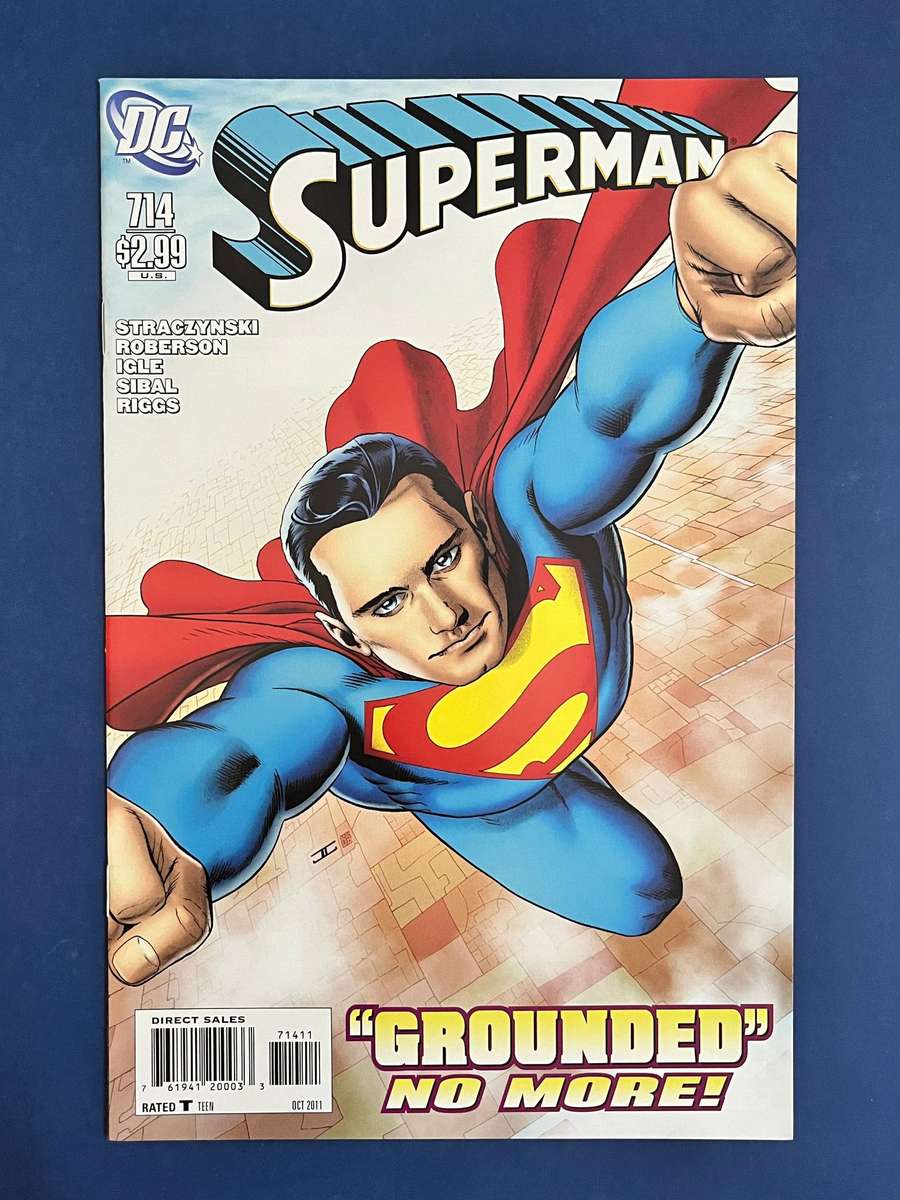  Superman #714 DC Comics  Grounded No More!