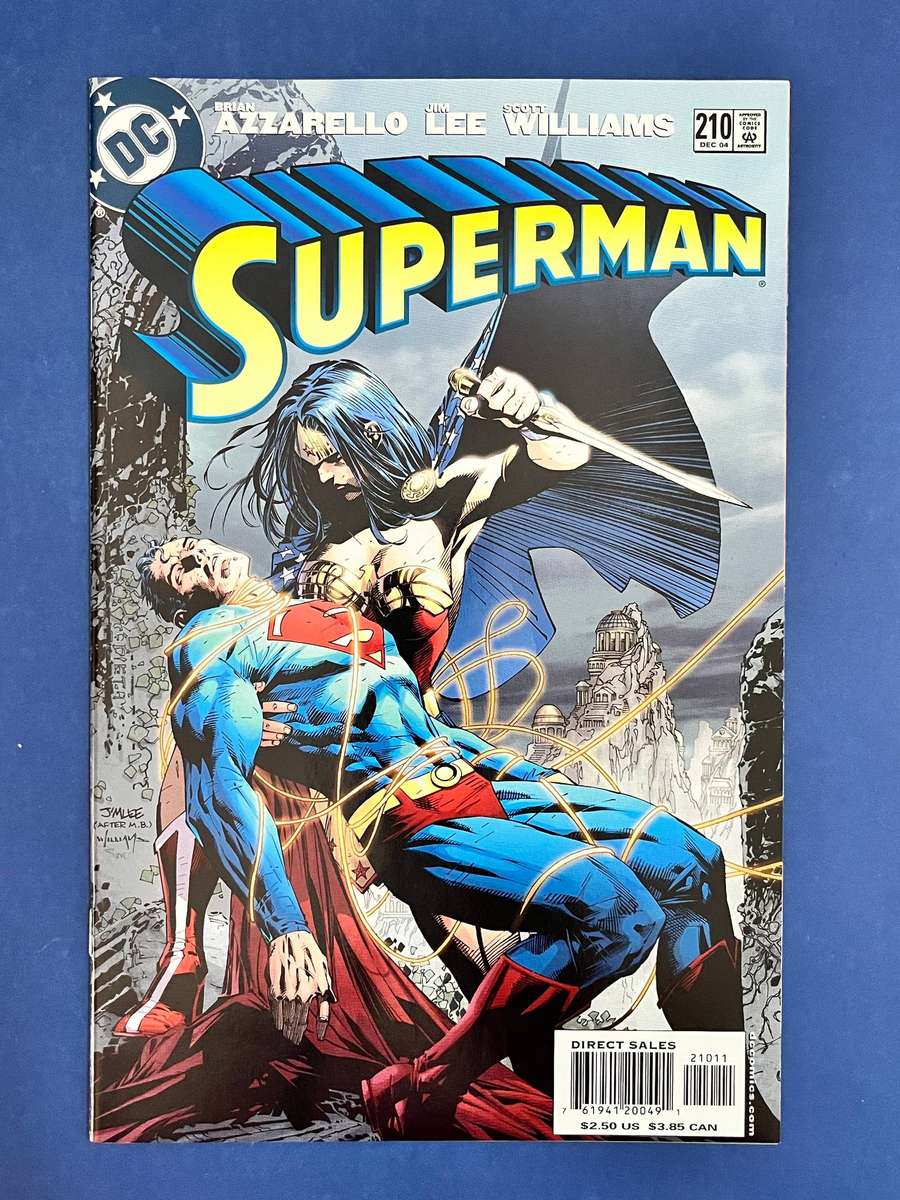  Superman #210 DC Comics  Wonder Woman vs Superman