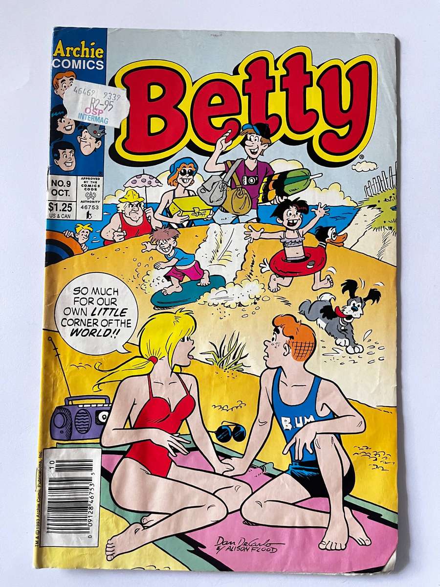 Betty #9 (Archie Comics)  Beach Day Chaos!