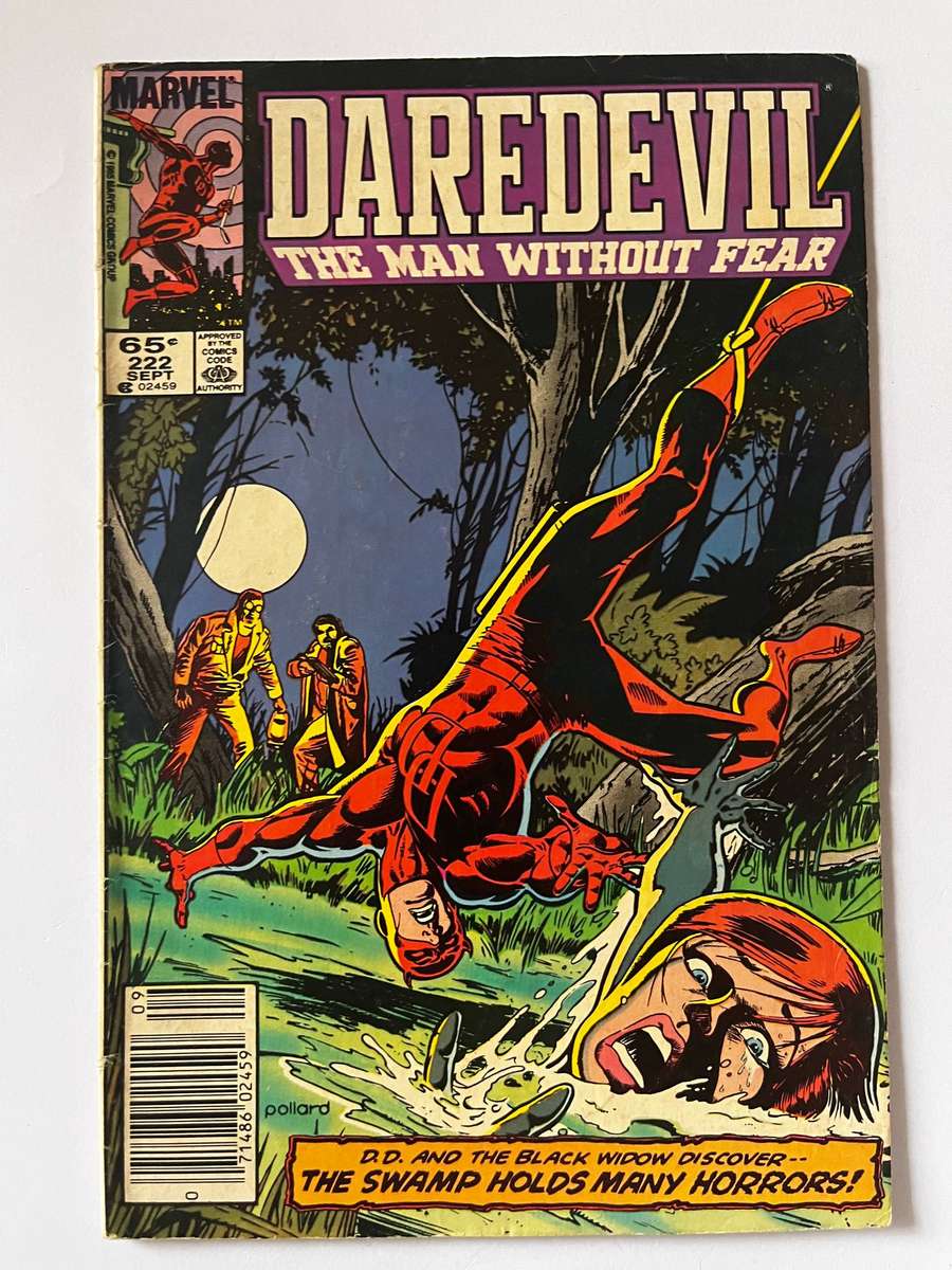  Daredevil #222 (1985)  The Swamp Holds Many Horrors!
