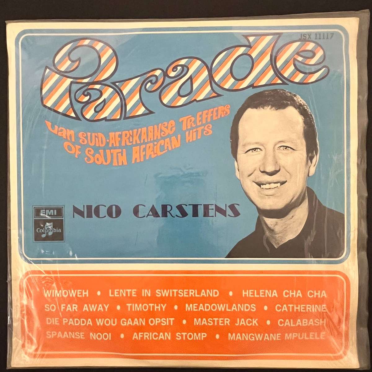 Parade van Suid - Afrikaanse treffers - Nico Carstens  | LP Vinyl