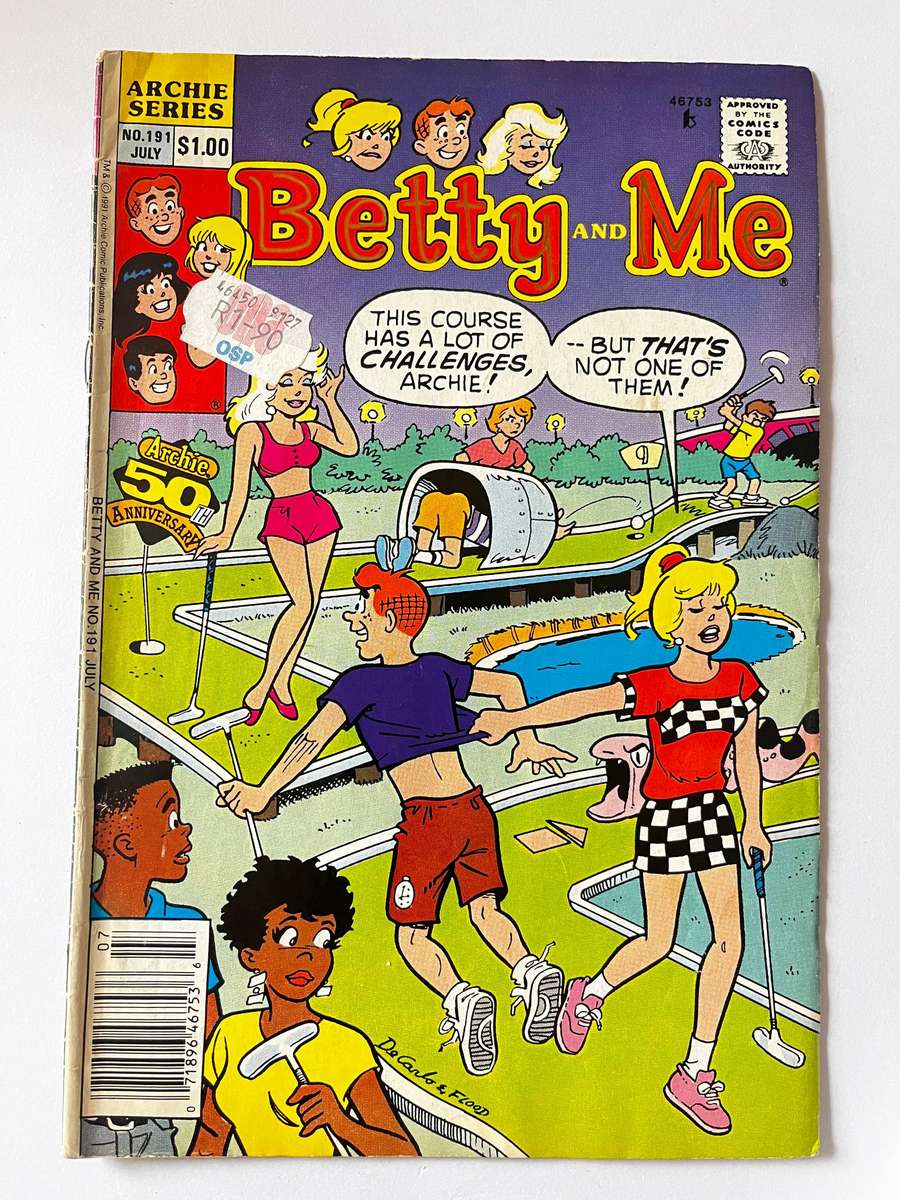  Betty and Me #191 (1991)  Mini Golf Mayhem!