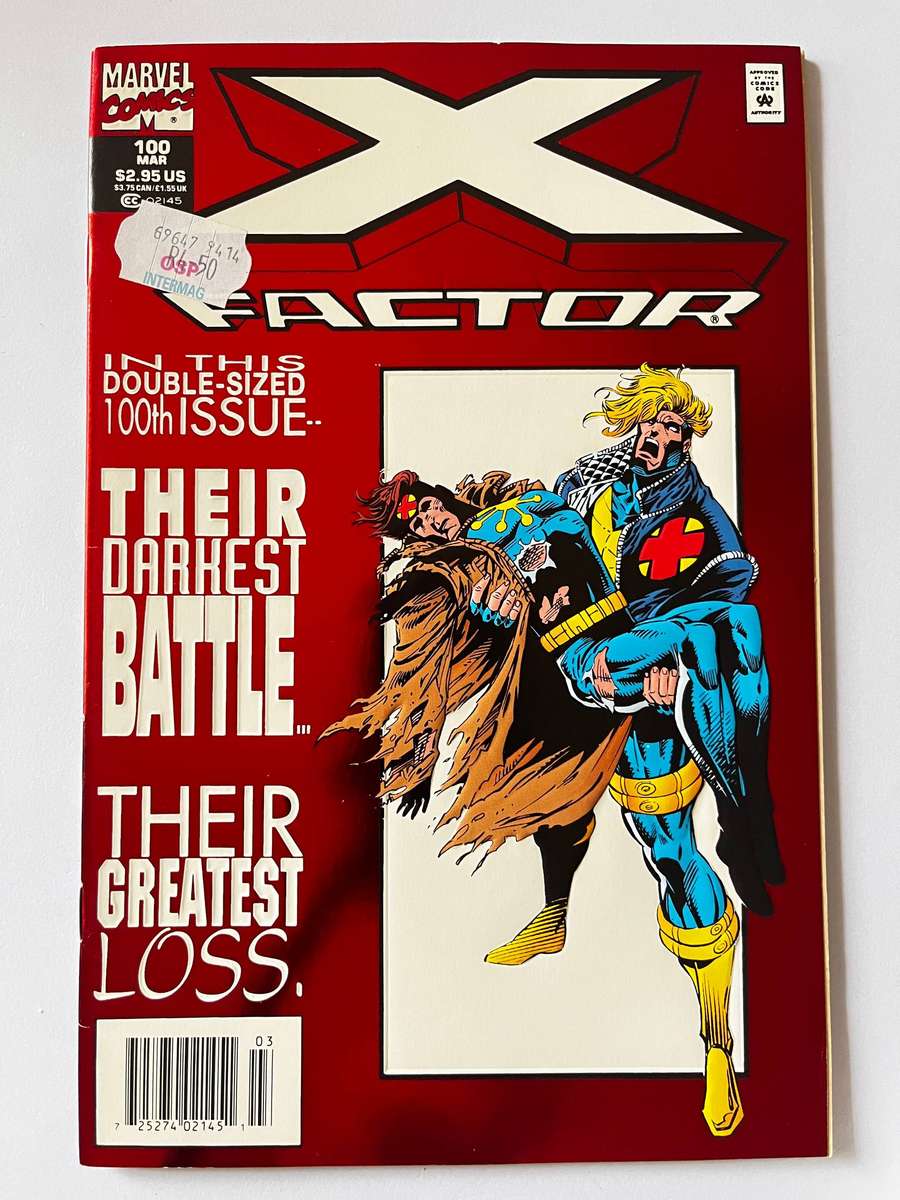  X-Factor #100 (1994)  Double-Sized Holographic/Mirrored Cover