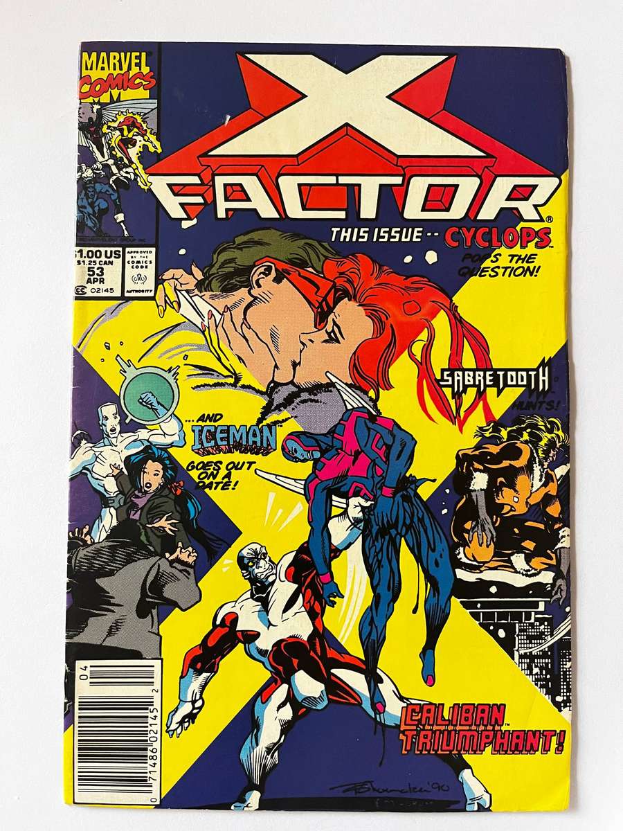  X-Factor #53 (1990)  Cyclops Pops the Question!