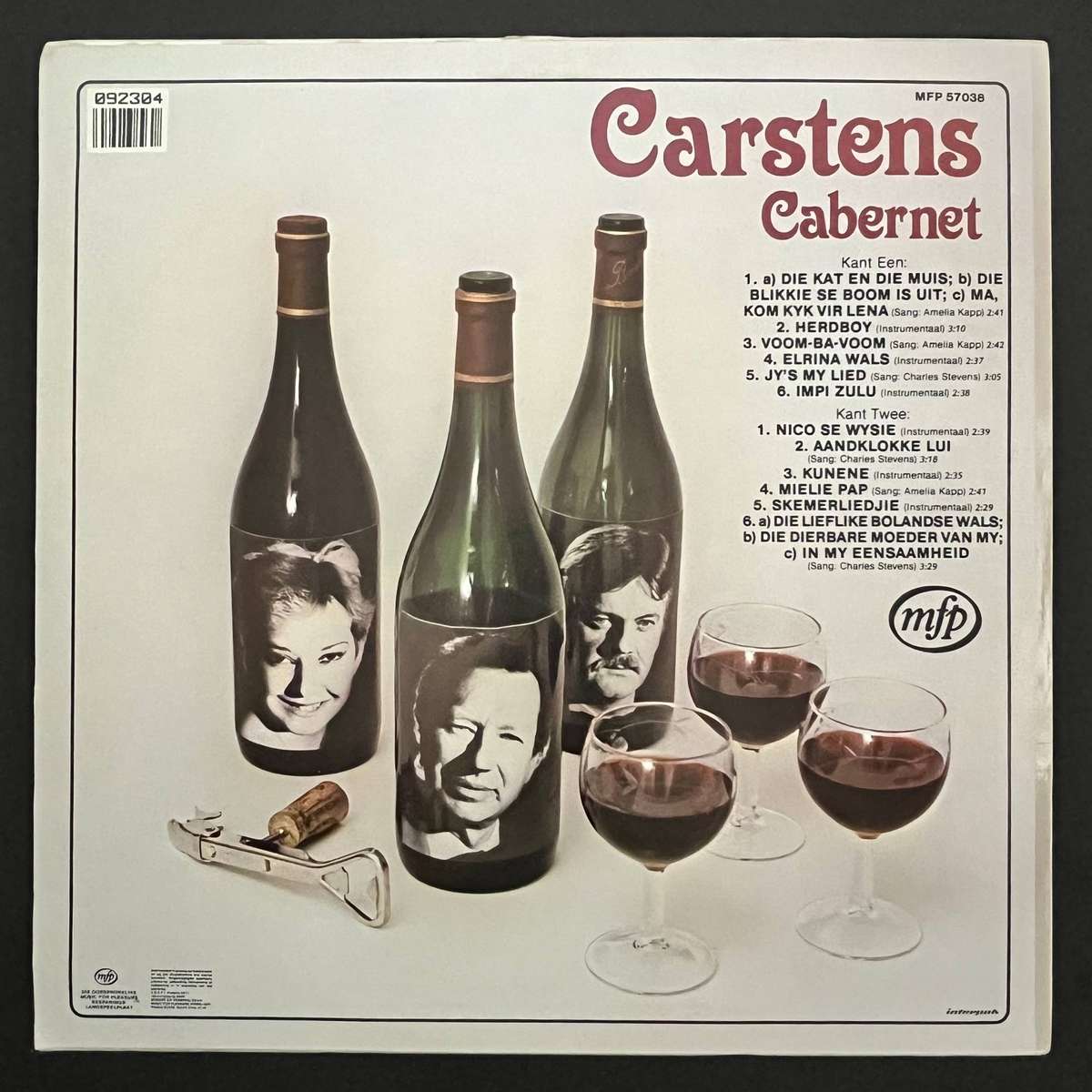 Carstens Cabernet | LP Vinyl