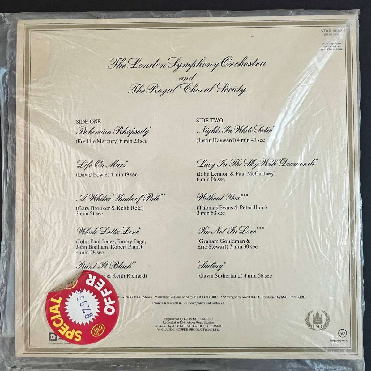 Classic Rock - The London Symphony Orchestra  | LP Vinyl