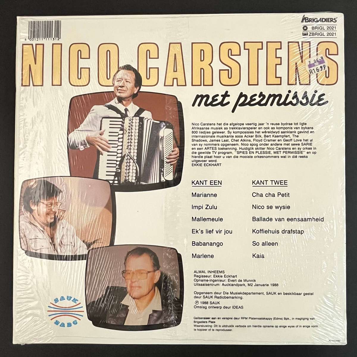 Met Permissie - Nico Carstens | LP Vinyl