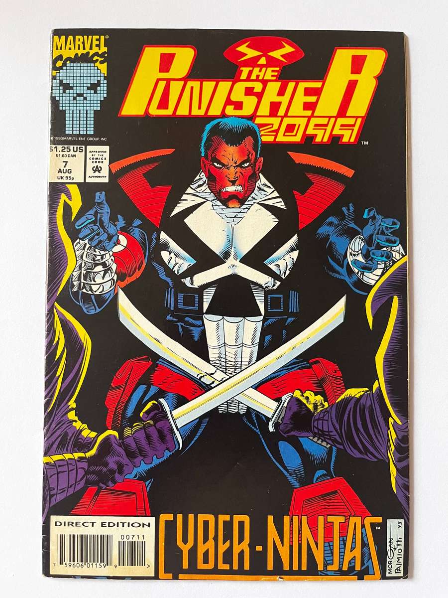  The Punisher 2099 #7 (Aug 1993)  Cyber-Ninjas Showdown!