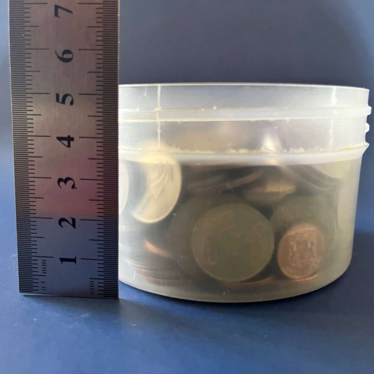  Mixed World & South African Coin Lot in Plastic Tub