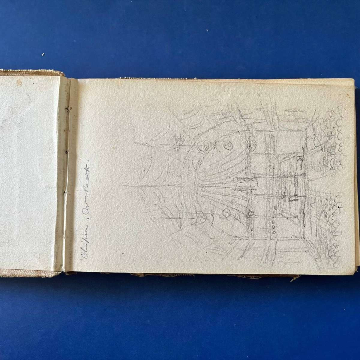  Antique Miniature Artist Sketchbook
