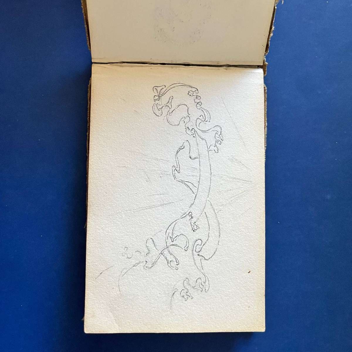  Antique Miniature Artist Sketchbook