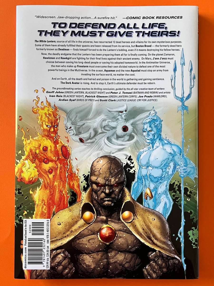  Brightest Day Volume 3 HC / Geoff Johns & Peter J. Tomasi Hardcover Graphic Novel / DC Comics