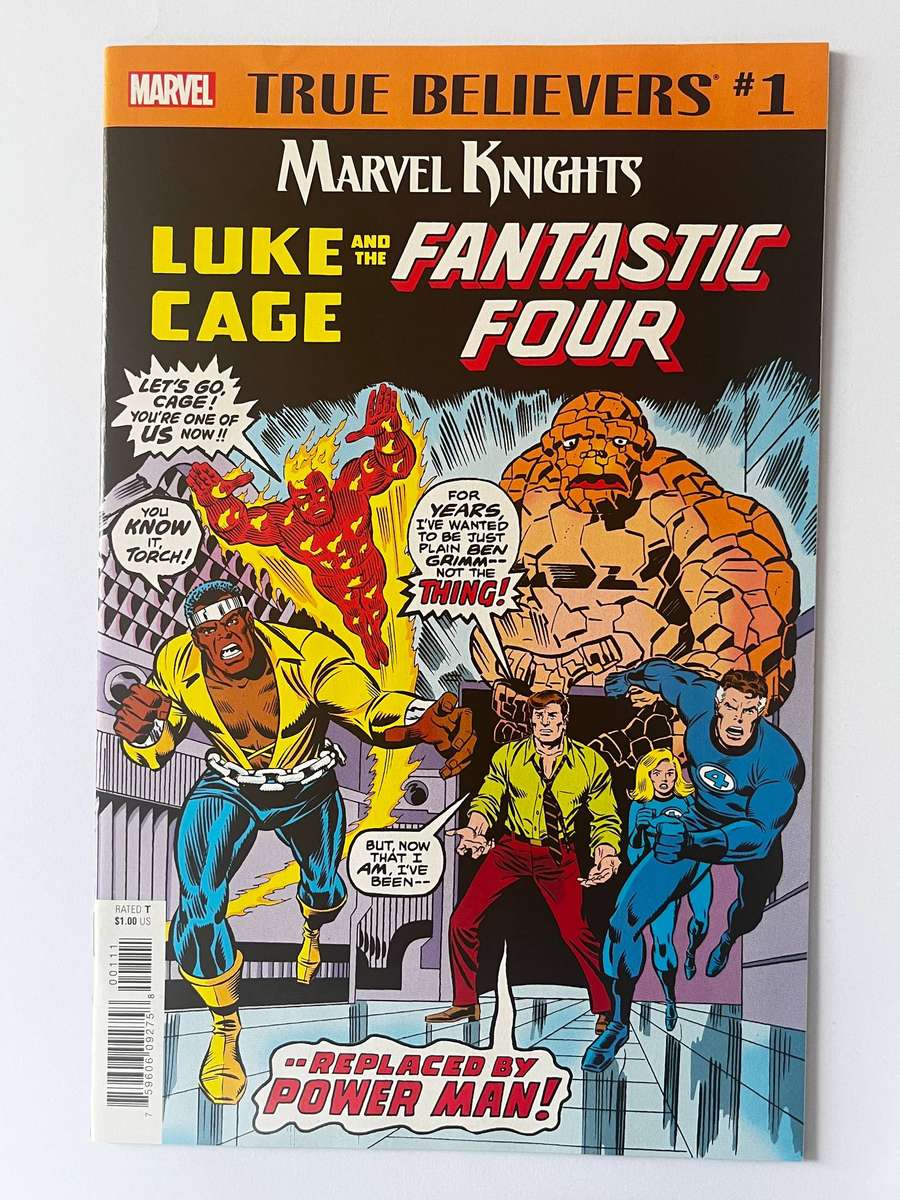  Luke Cage & The Fantastic Four  True Believers #1