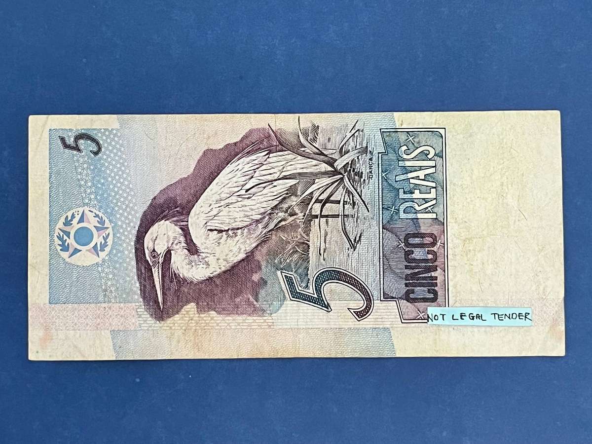 Banco Central do Brasil 5 Reais Banknote