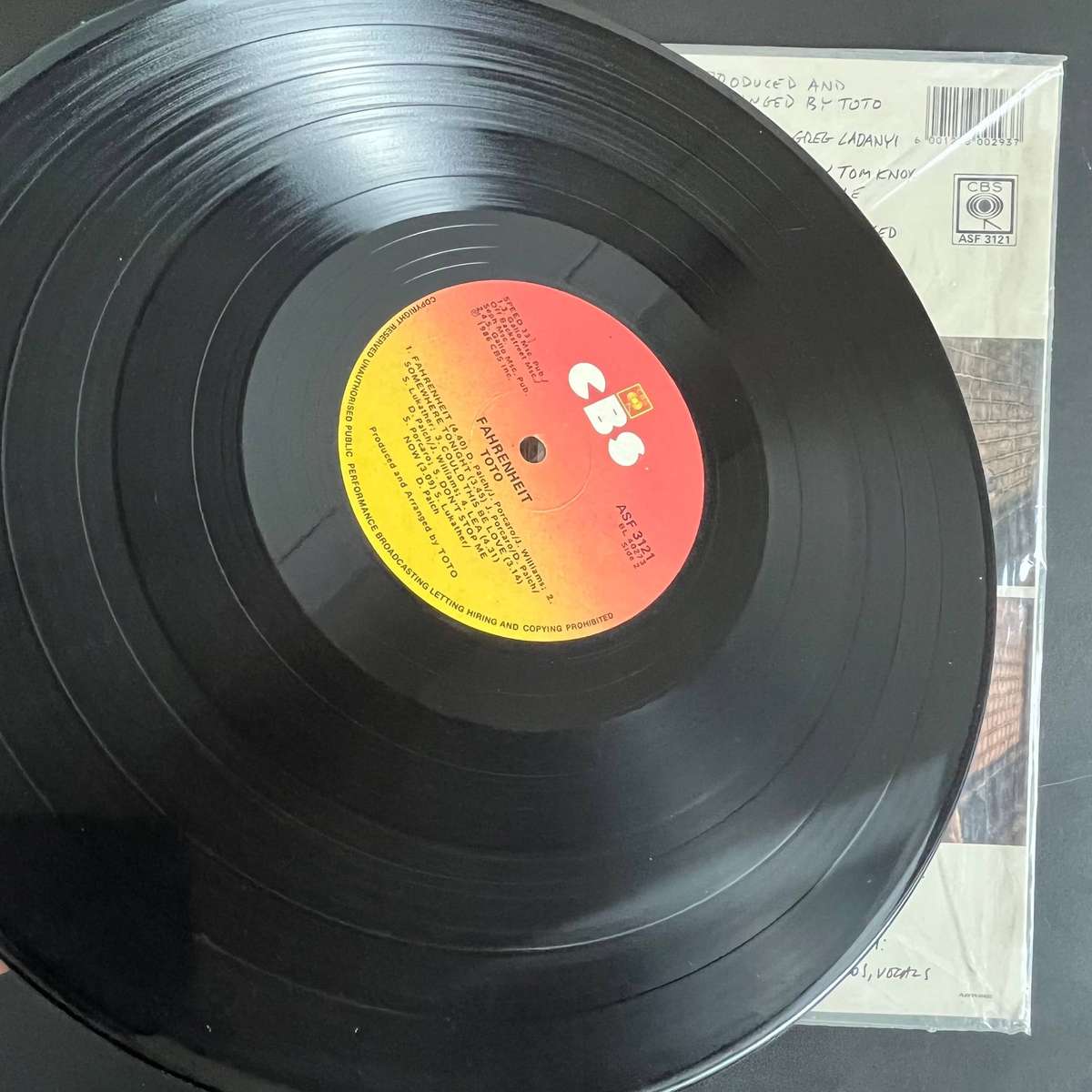 Toto - Fahrenheit | Vinyl LP