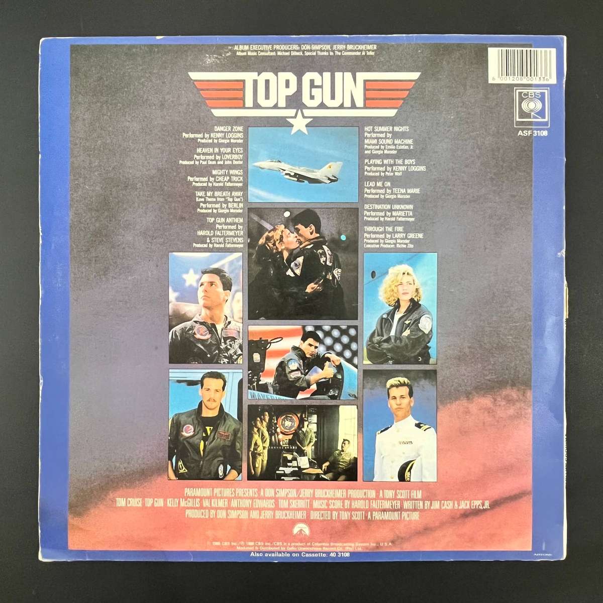 Top Gun - Original Motion Picture Soundtrack | Vinyl LP
