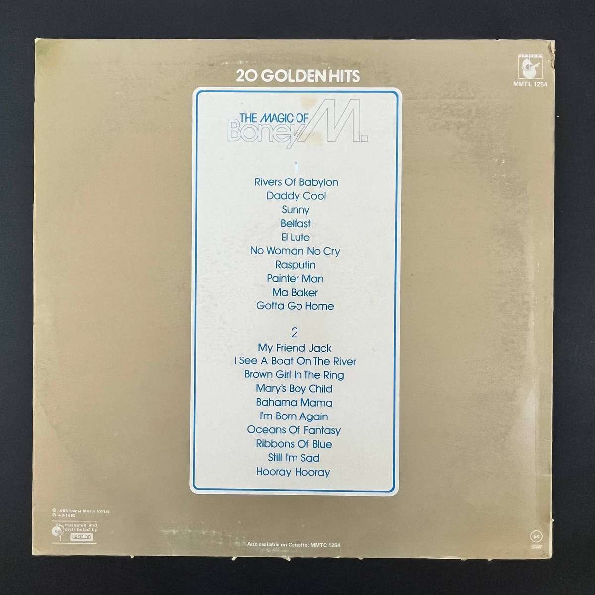 The magic of Boney M - 20 Golden Hits | Vinyl LP