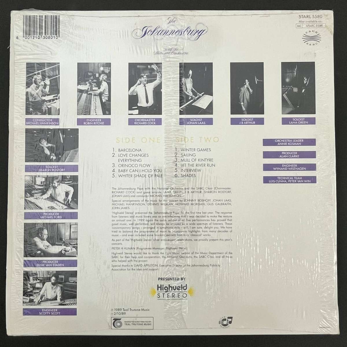 The Johannesburg Pops | Vinyl LP