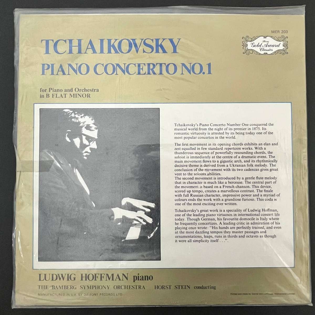 Tchaikovsky - Piano Concerto in B flat minor | Vinyl LP