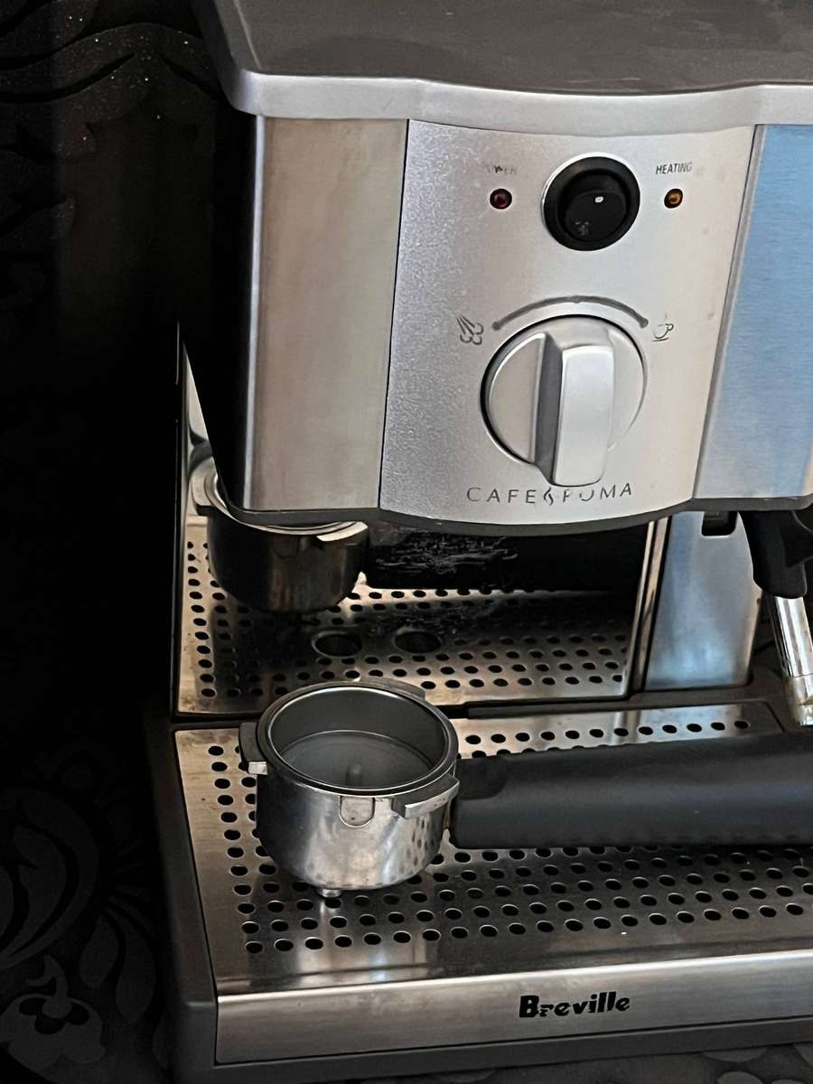  Breville Café Roma ESP8  Working Espresso Machine + Metal Tamper