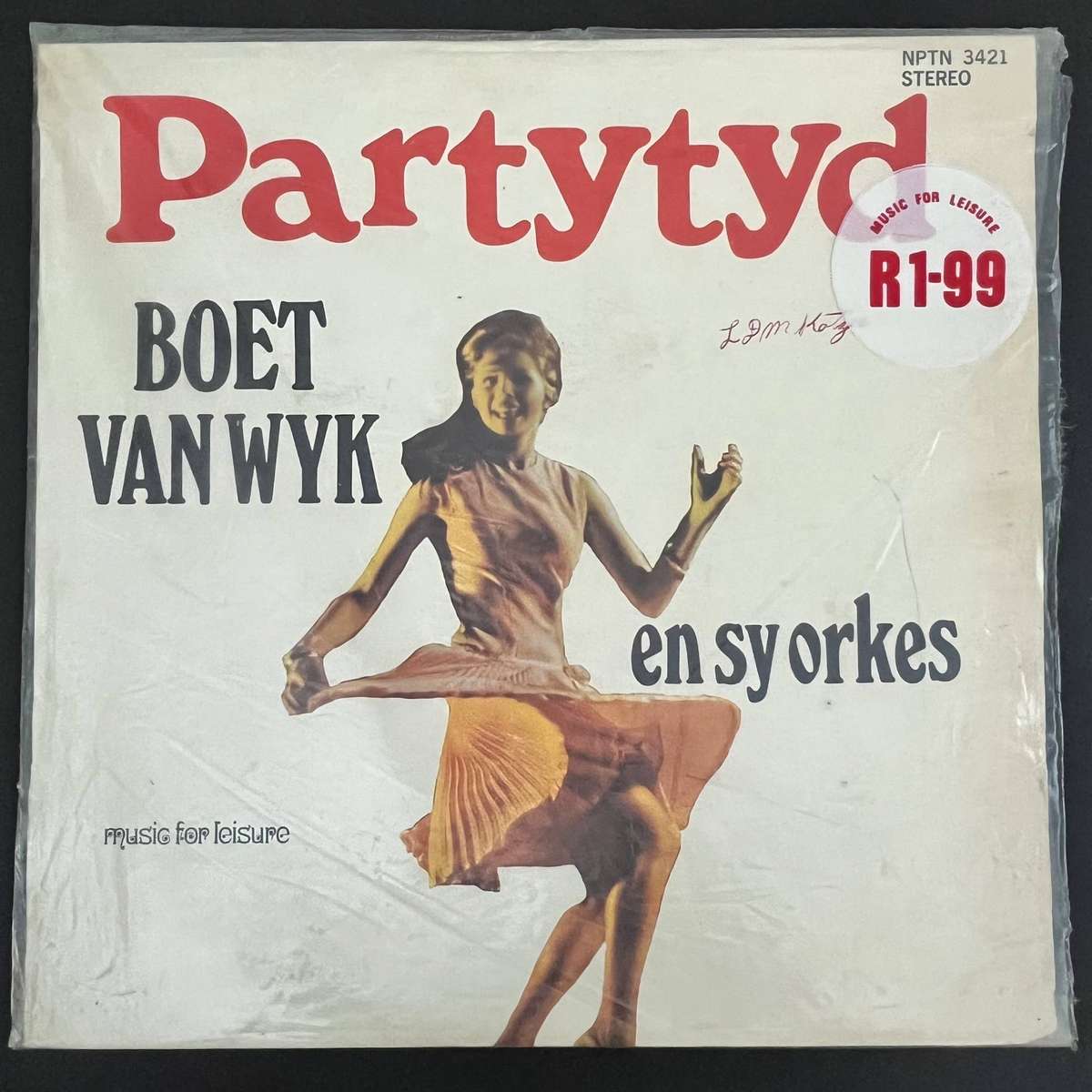 Partytyd - Boet van wyk en sy orkes | Vinyl LP
