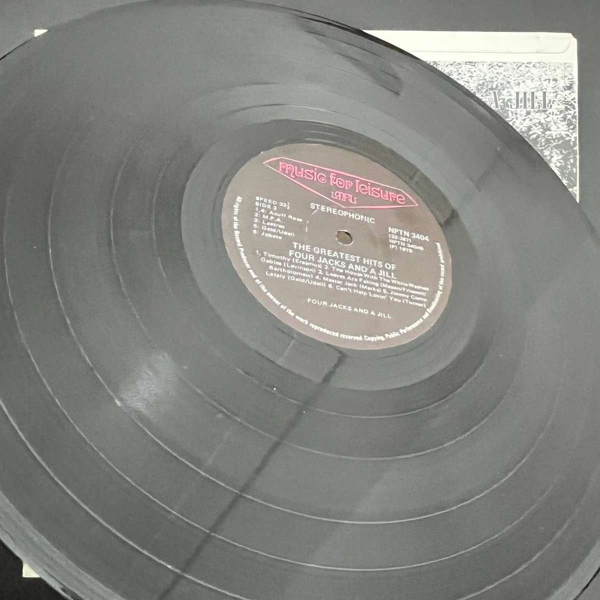 The greatest hits of Four Jacks and a Jill | Vinyl LP
