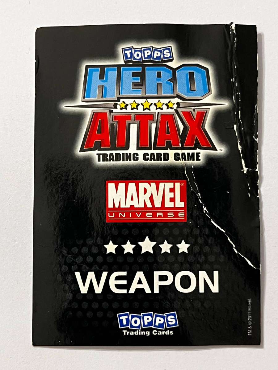  Marvel Hero Attax  Wolverine Claws  (Weapon Card #193) | Topps