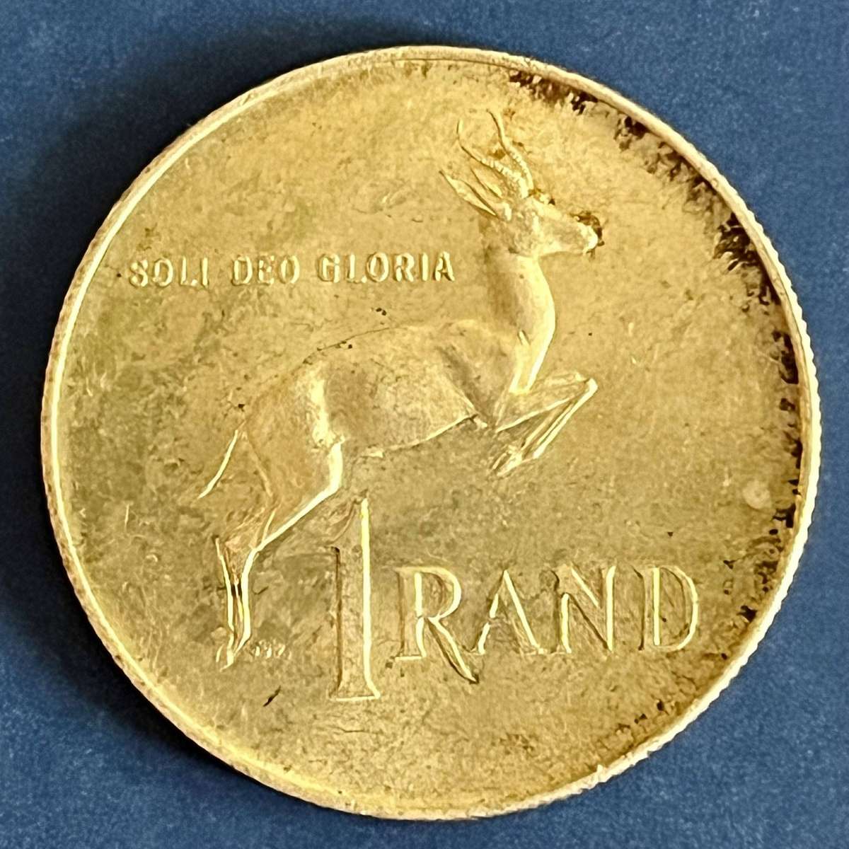  Republic of South Africa 1966 1 Rand .800 Silver