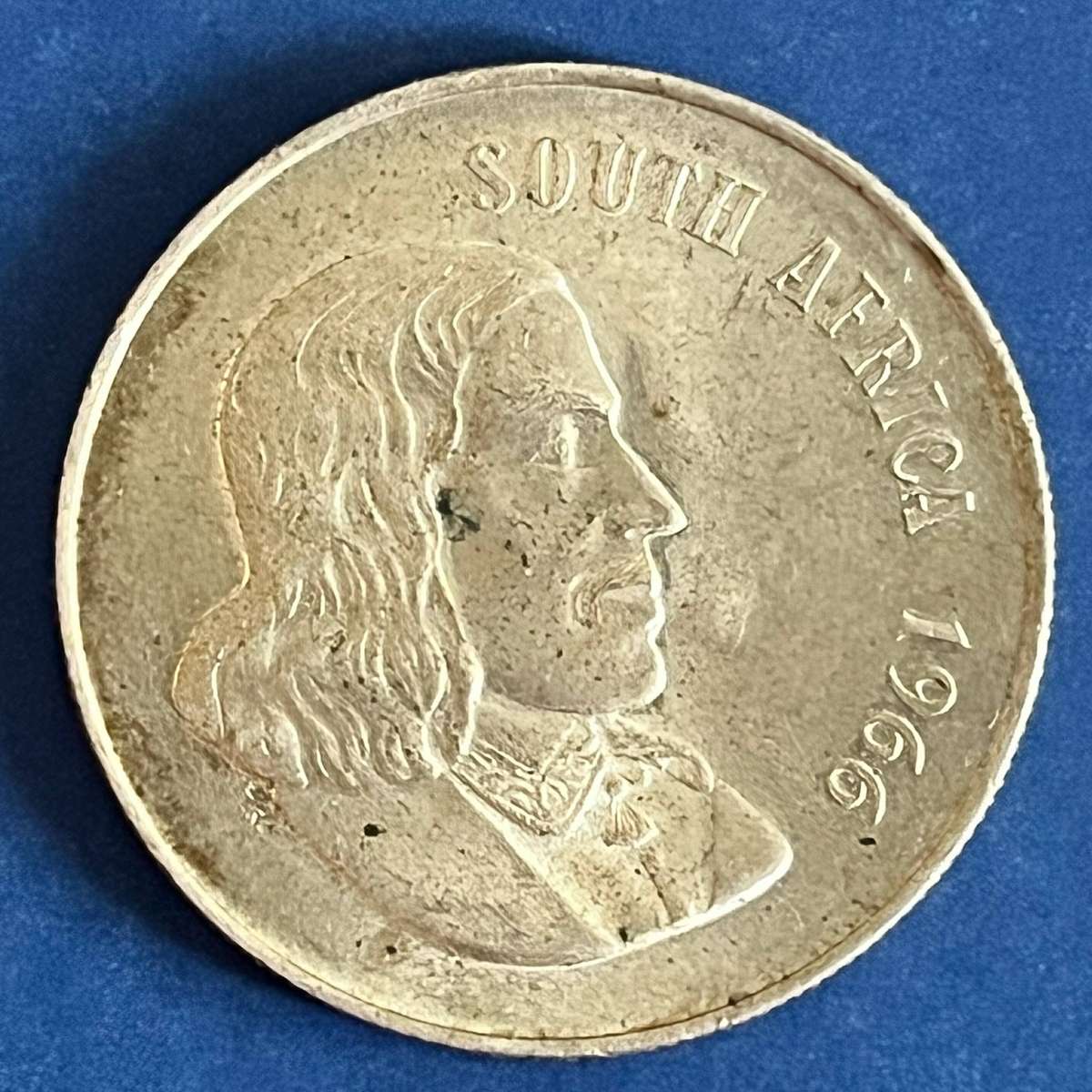  Republic of South Africa 1966 1 Rand .800 Silver