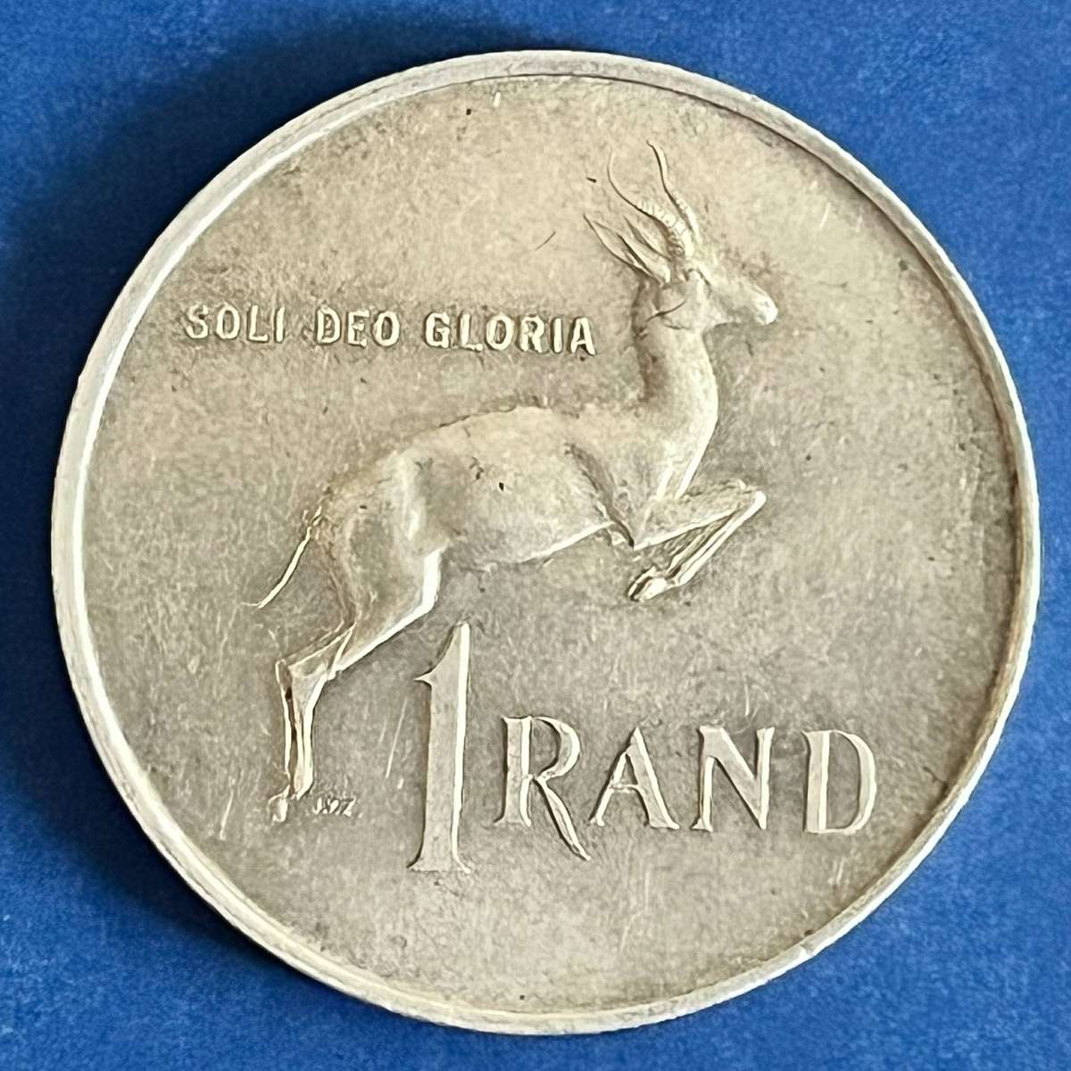  Republic of SA 1967 1 Rand .800 Silver