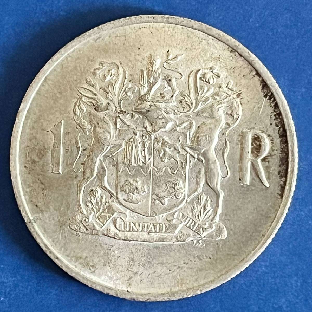  Republic of SA 1969 1 Rand .800 Silver