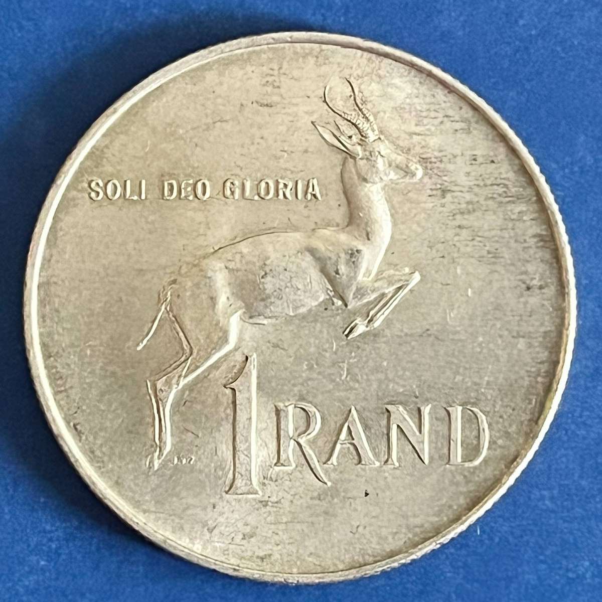  Republic of South Africa 1966 1 Rand .800 Silver