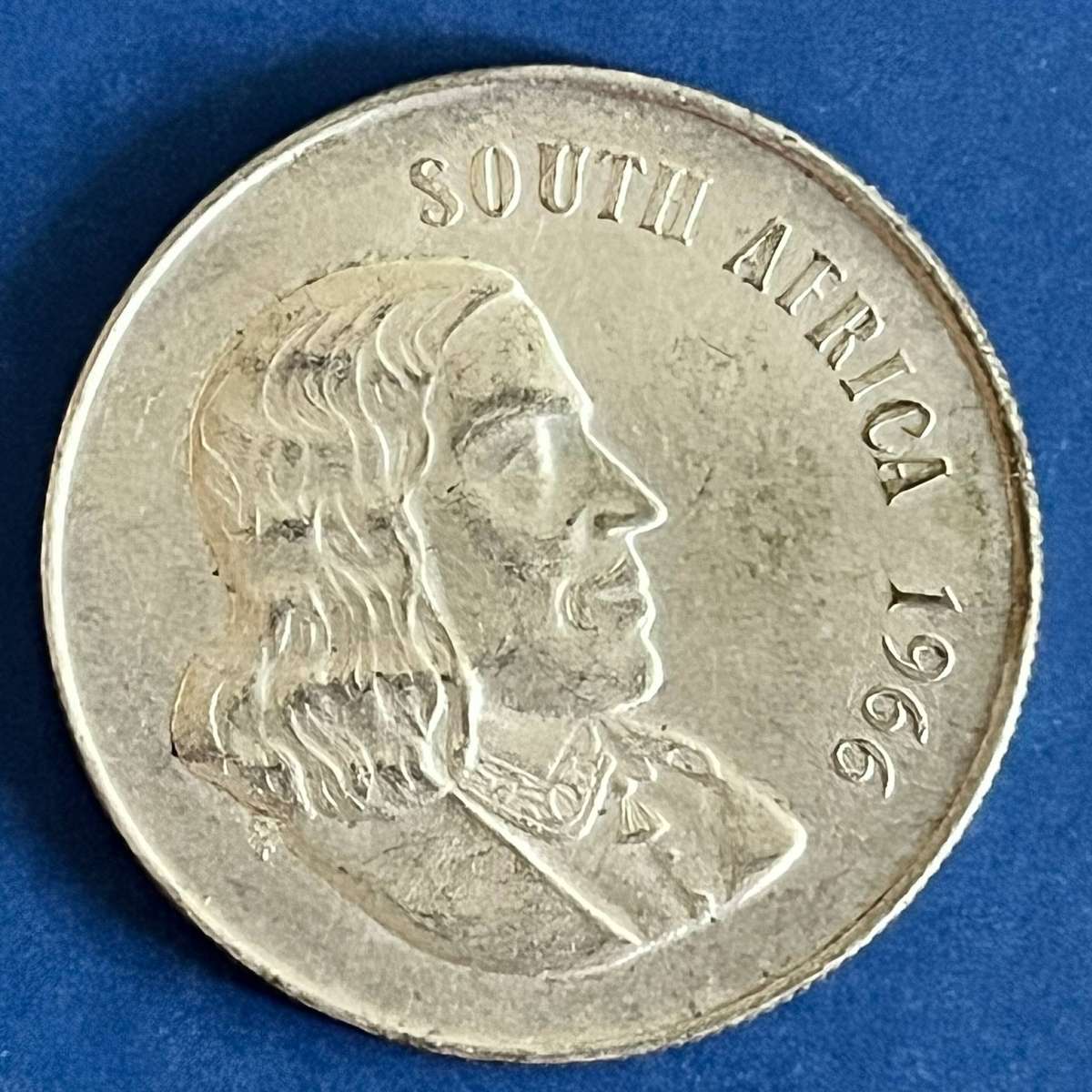  Republic of South Africa 1966 1 Rand .800 Silver