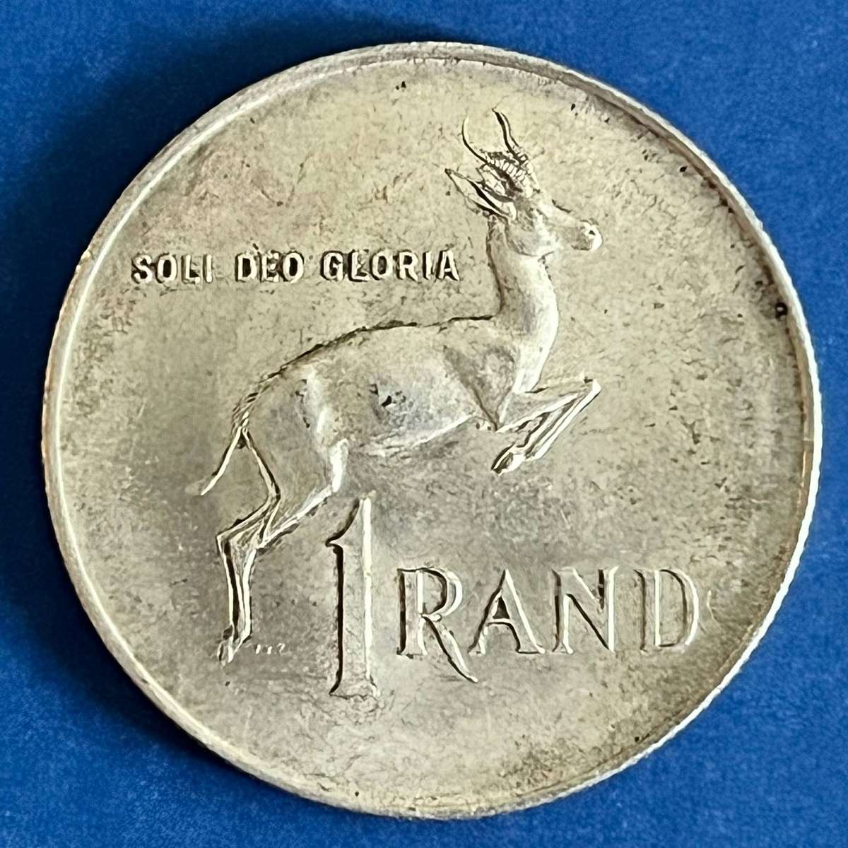  Republic of SA 1966 1 Rand .800 Silver