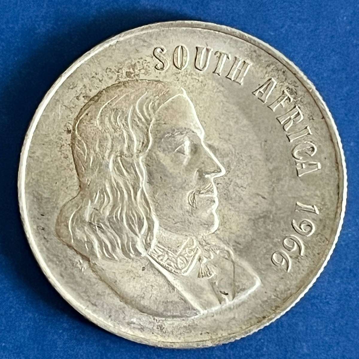 Republic of SA 1966 1 Rand .800 Silver