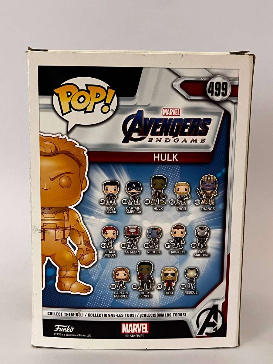  Hulk #499  Avengers Endgame  Special Edition Chrome Orange