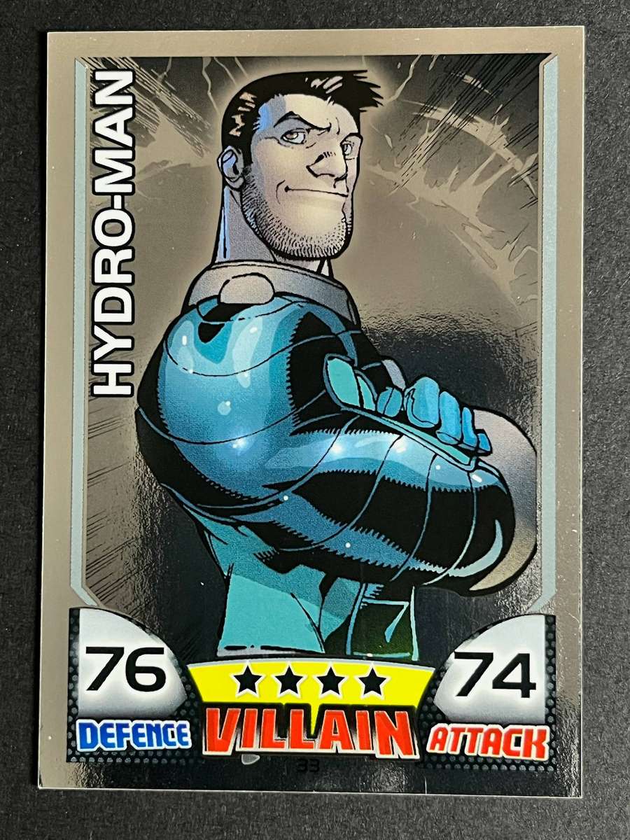 Hydroman Chrome Villain Card #33 Marvel Hero Attax Trading Card