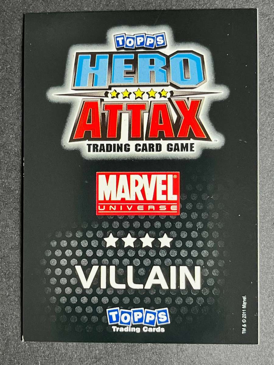  Hydroman Chrome Villain Card #33 Marvel Hero Attax Trading Card