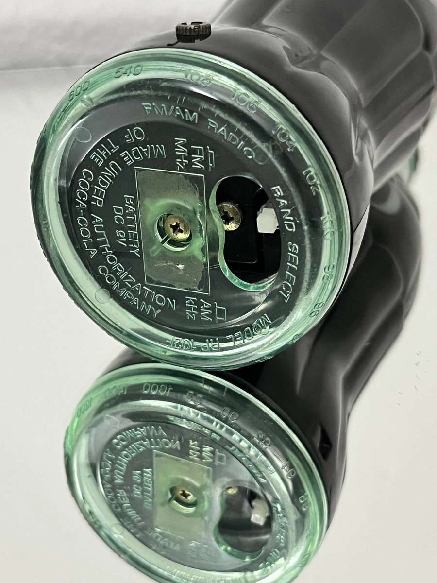  Coca-Cola Bottle AM/FM Radio Collectible