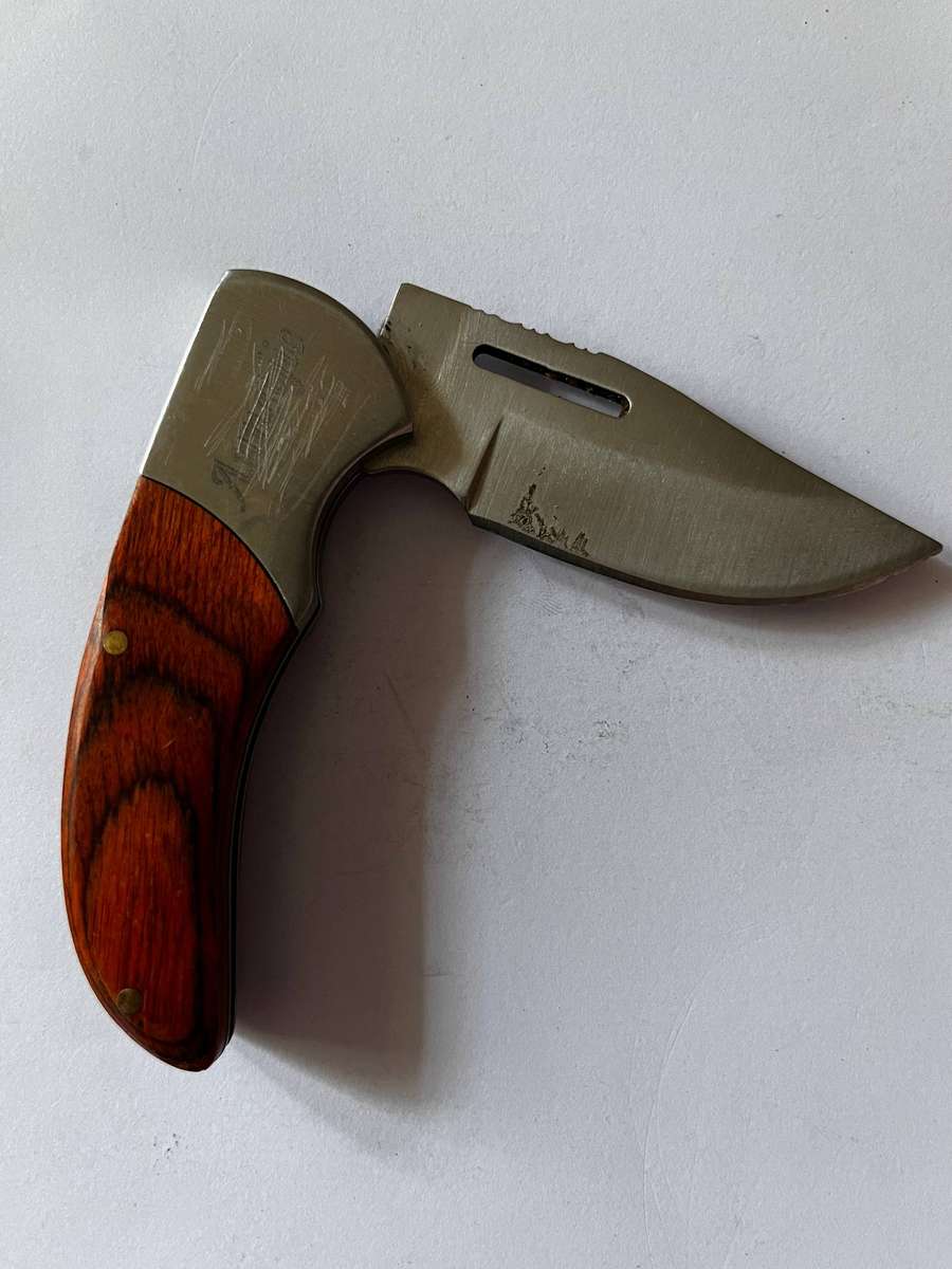3x Vintage Folding Pocket Knives  Mixed Lot | Wood & Bone Handles