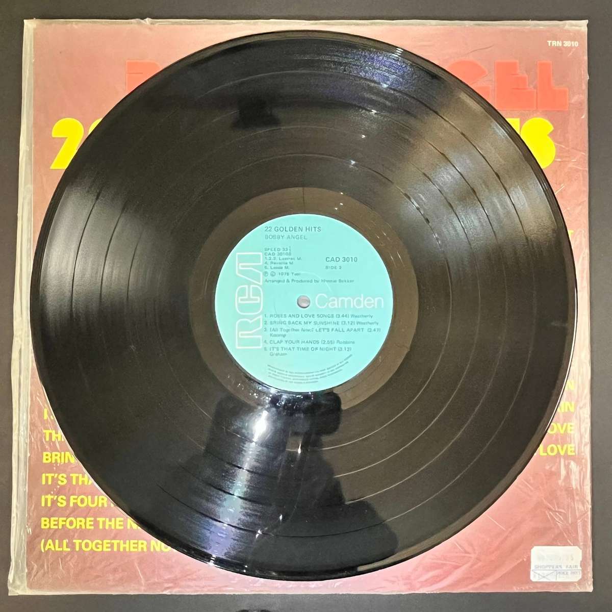 Bobby Angel 22 Golden Hits | Vinyl LP