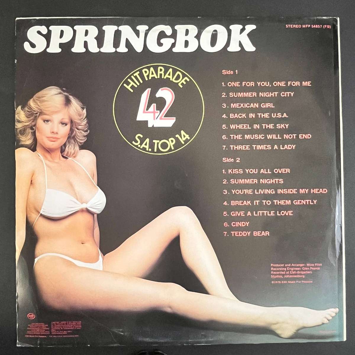 Springbok hit parade 42 S.A. top 14 | Vinyl LP