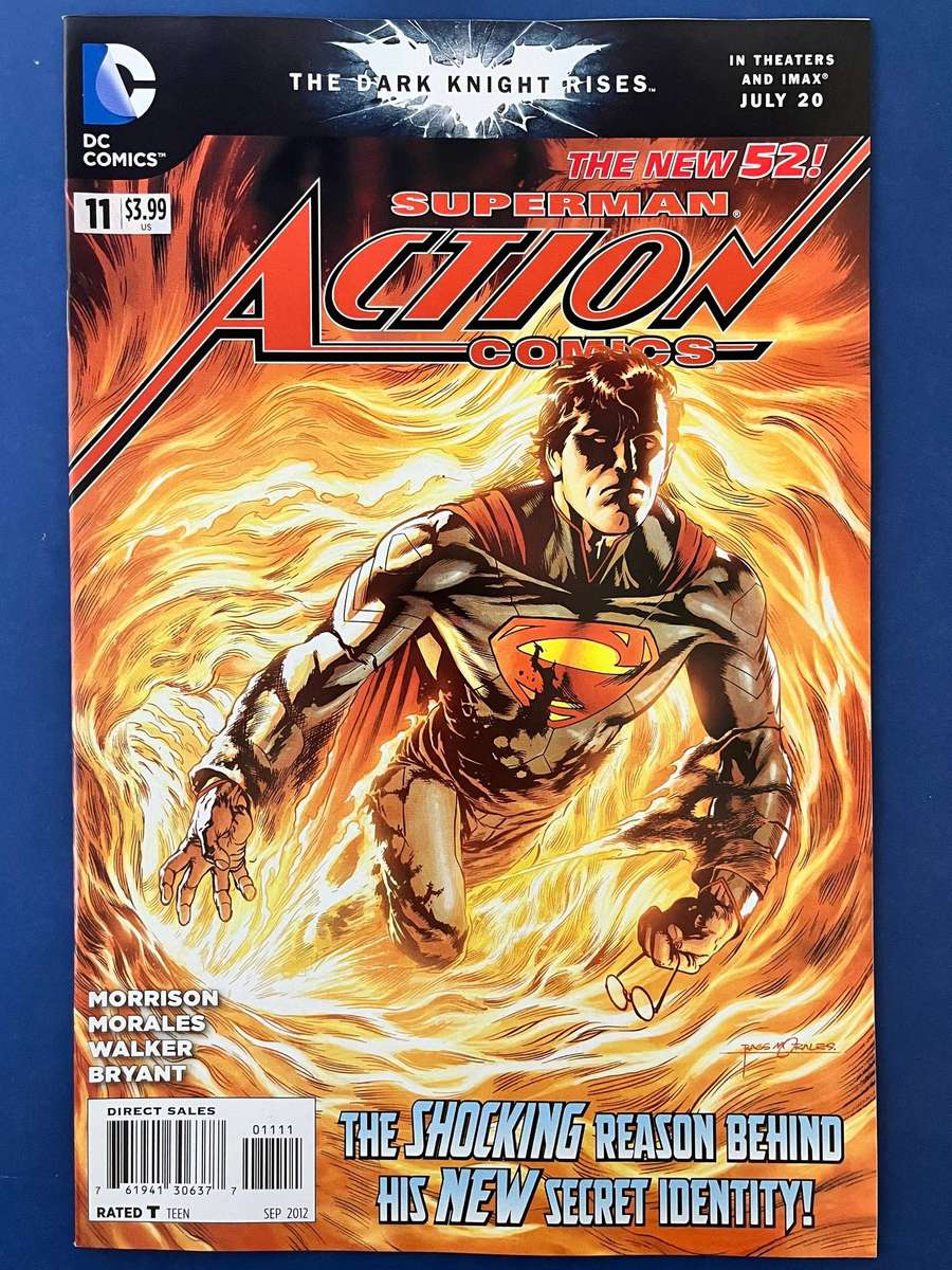  Superman Action Comics #11 The New 52 Secret Identity Reveal Issue