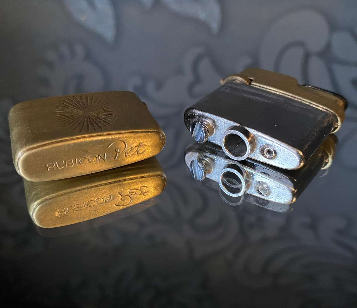 Rubicon Pet Table Lighter  Vintage Collectable