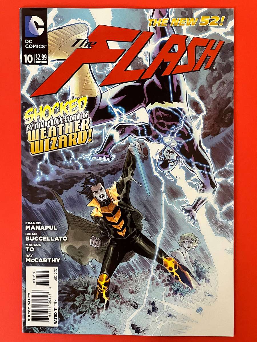  The Flash #10 DC Comics The New 52 Weather Wizard Storm Cover