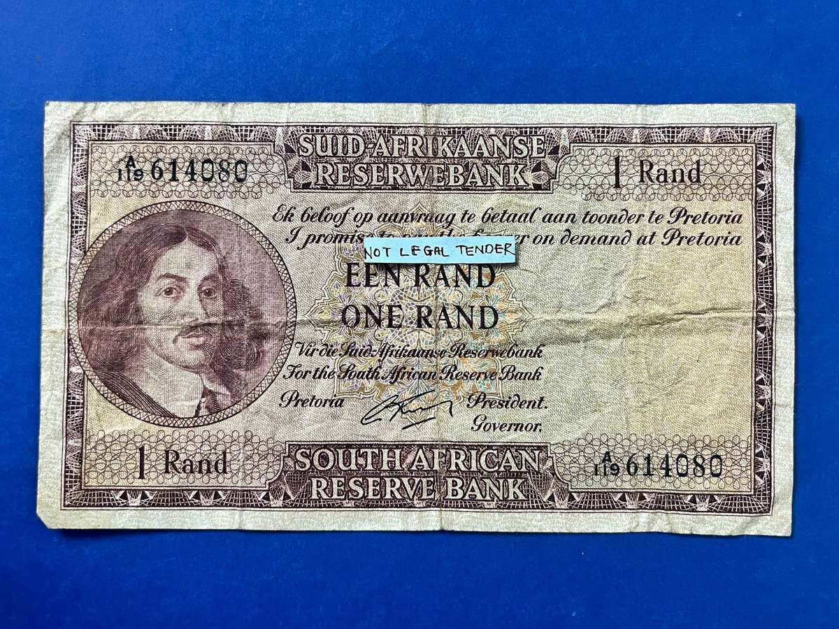 South Africa 1 Rand Rissik Reserve Bank Note