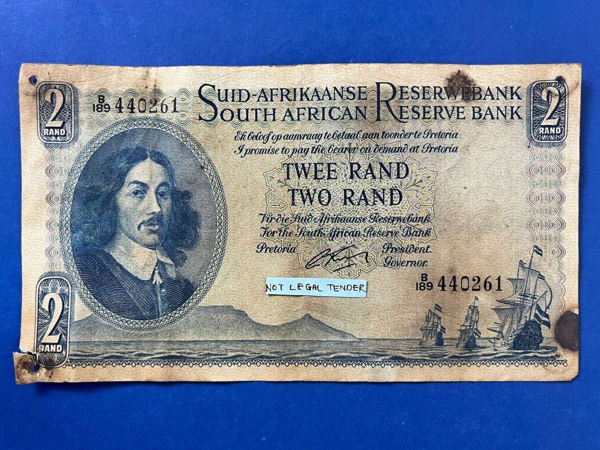  South Africa 2 Rand Banknote