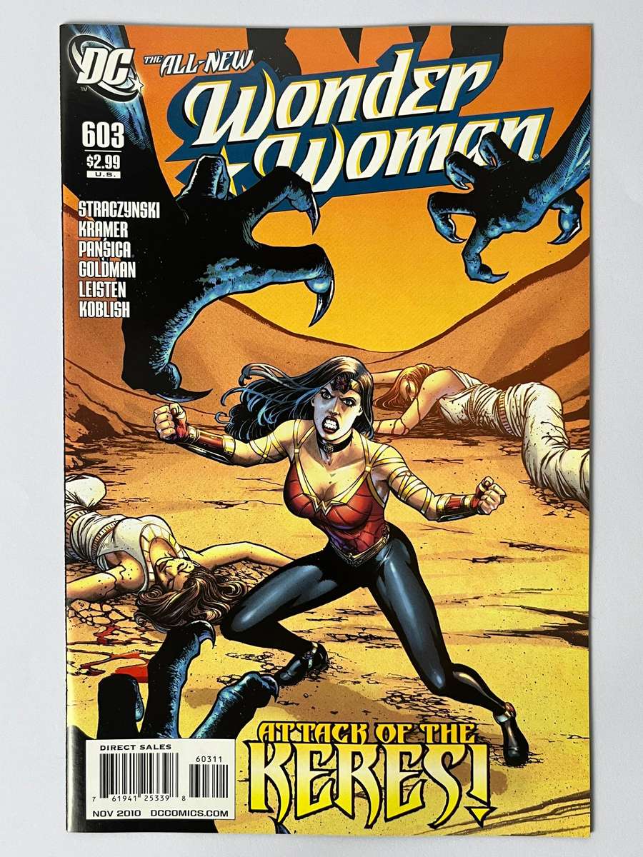  Wonder Woman DC Comics #603 (2010) Attack of the Keres!  Straczynski Run