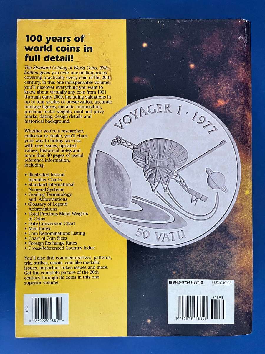  Standard Catalog of World Coins 19012000 (2001 Edition)  28th Edition Krause & Mishler